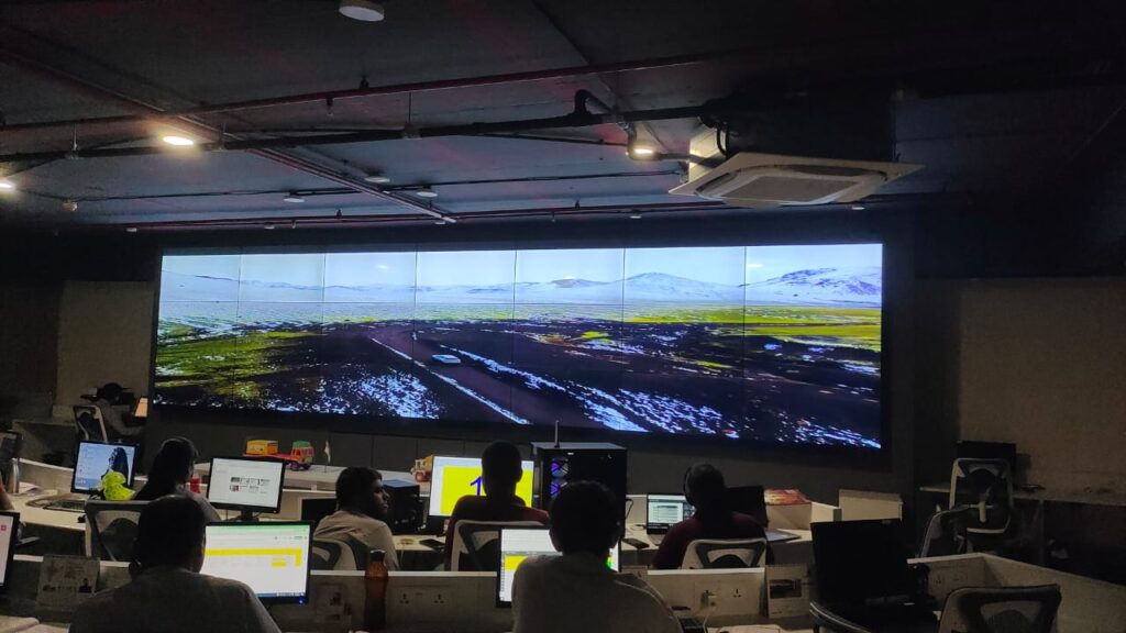 integrated command and control centre – features