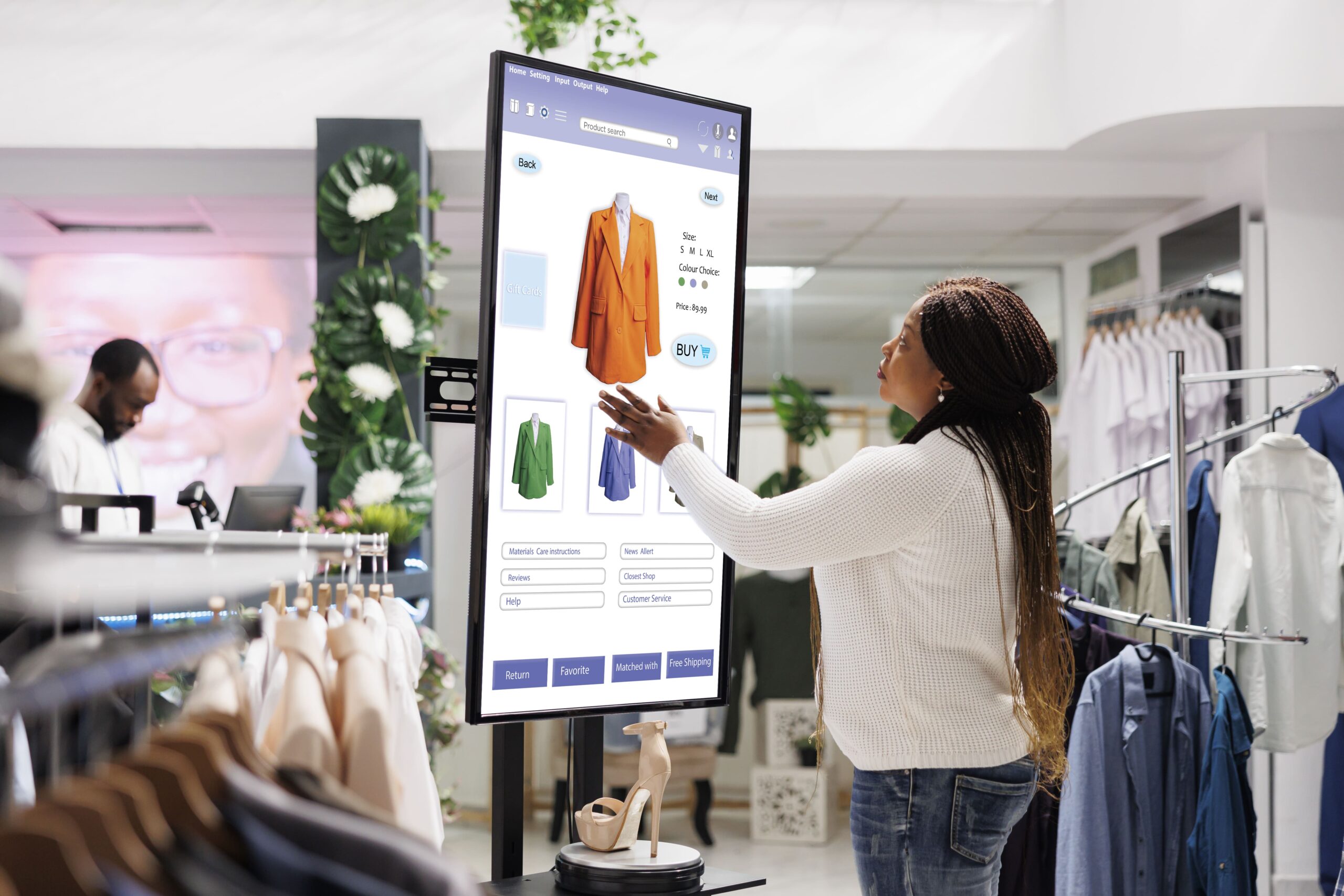 How Digital Display Screen Enhances Customer Experience in Retail