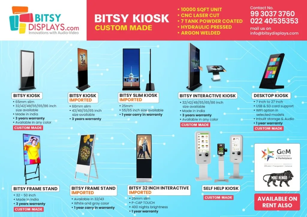 Touch Screen Kiosks