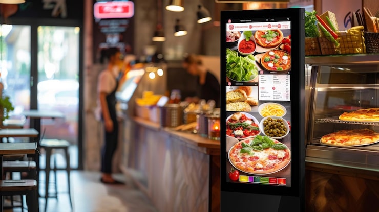 Digital restaurant menu