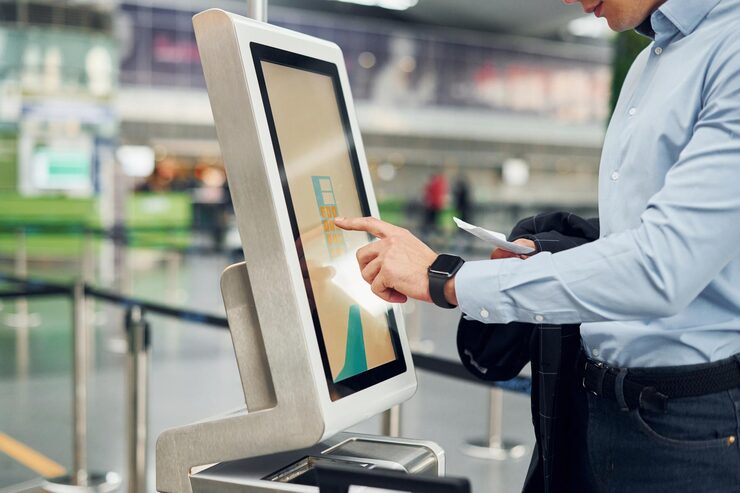 Interactive wayfinding kiosk