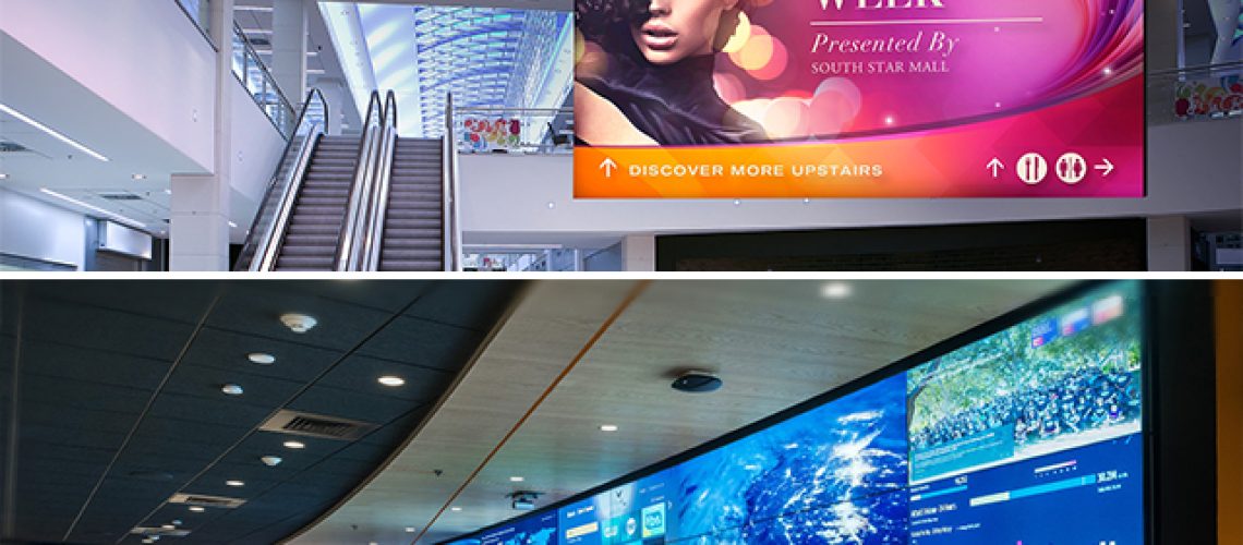 LCD, LED in one