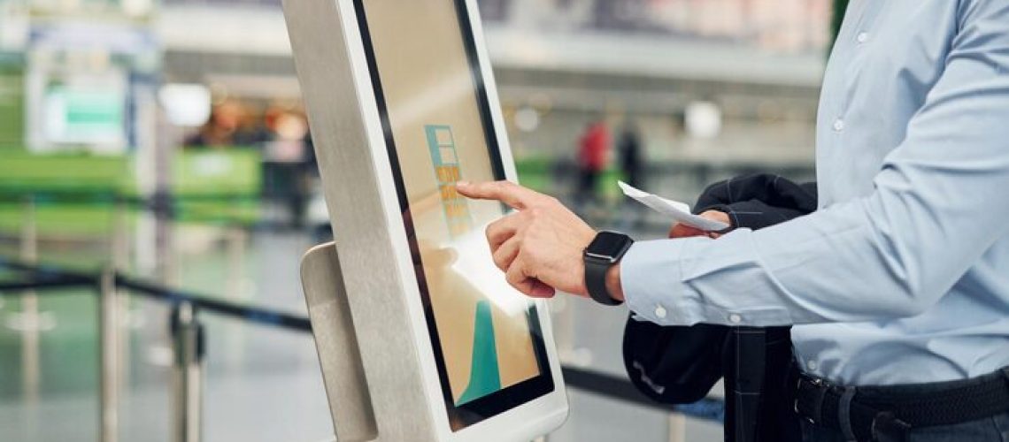 Interactive wayfinding kiosk