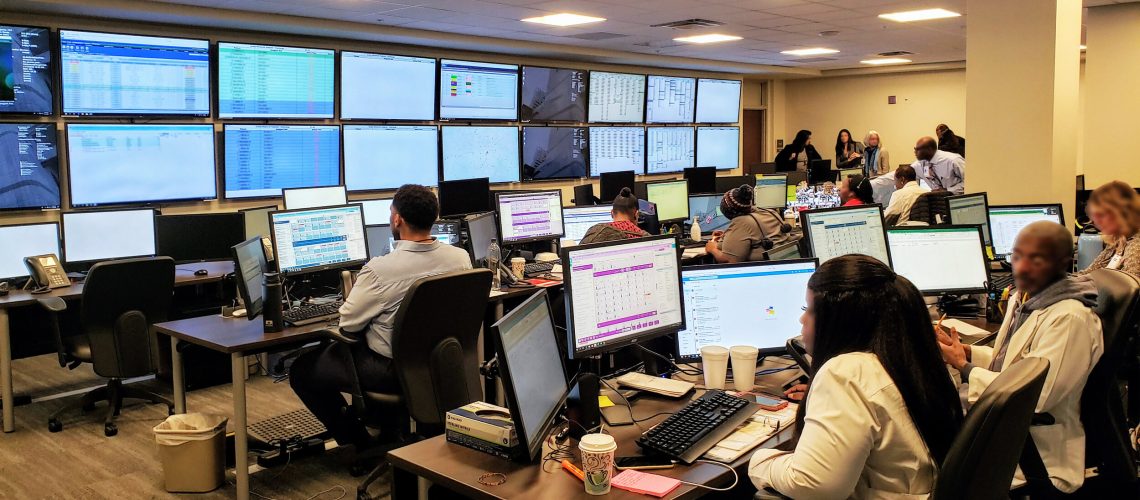 control room video wall